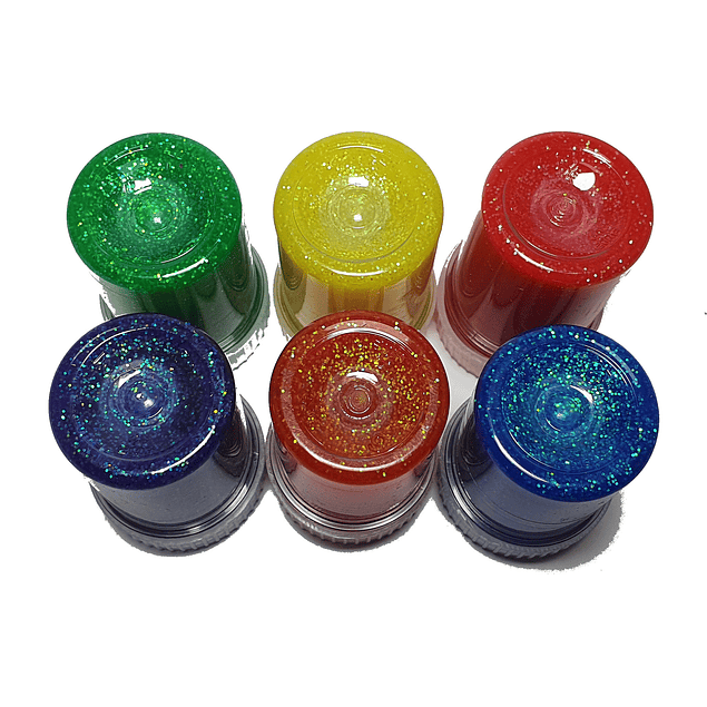 Tempera Glitter Artel 6 Colores