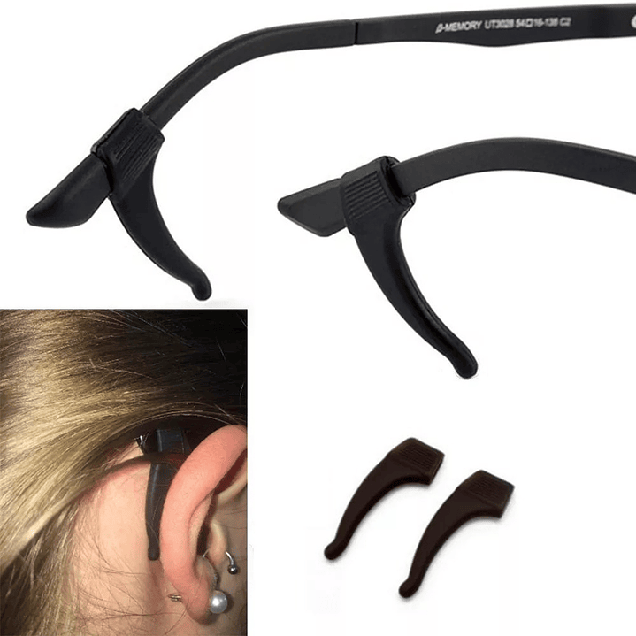 Ganchos Antideslizantes y evita caidas para lentes 4
