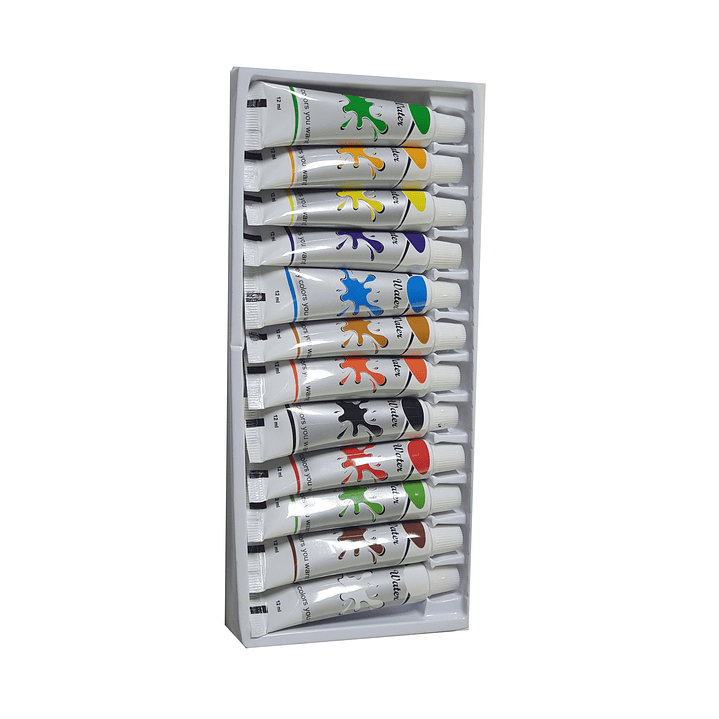 Pintura de acuarela 12 colores 3