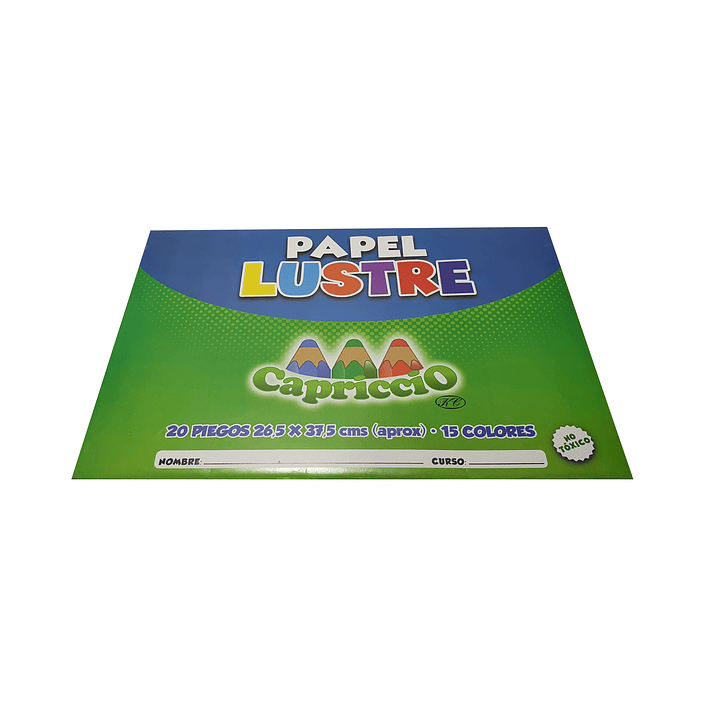 Block papel lustre Capriccio 1