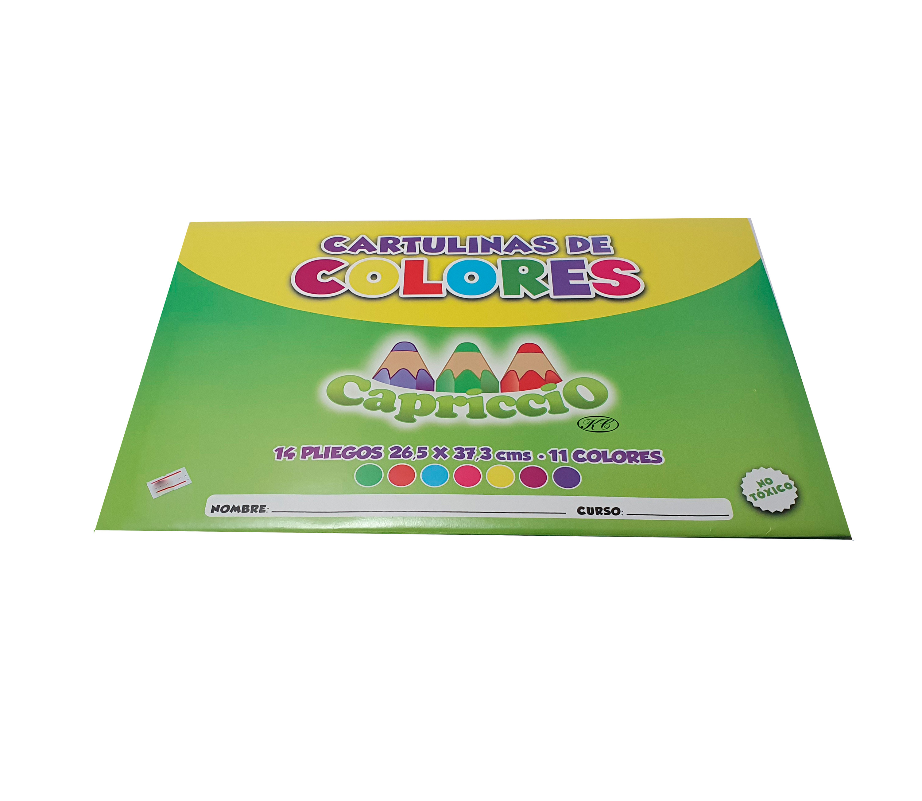 Block cartulina de colores Capriccio