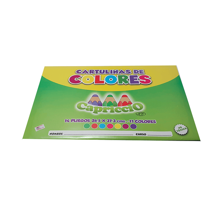 Block cartulina de colores Capriccio 1