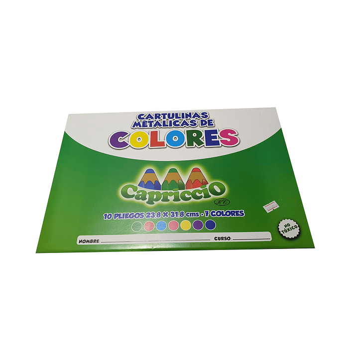 Block Cartulina metalica Capriccio 1
