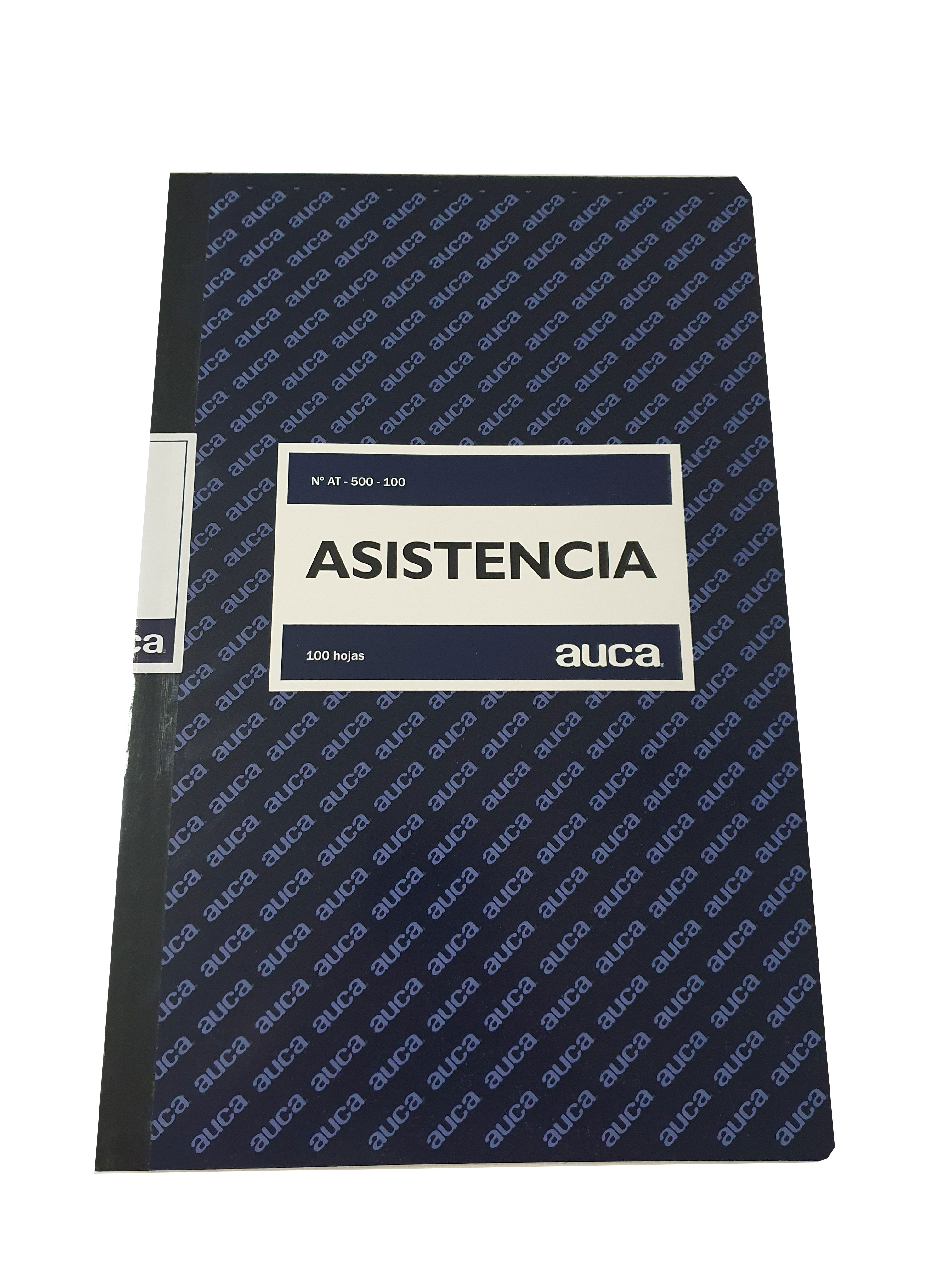Libro de Asistencia de Personal de 200 Hojas, Tapa Dura