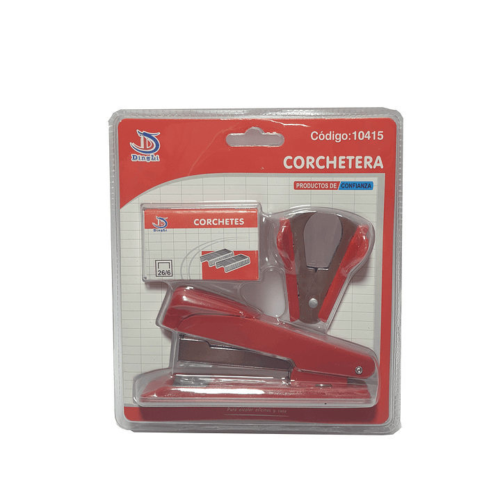 Set Corchetera + 1000 corchetes + Saca corchetes 2
