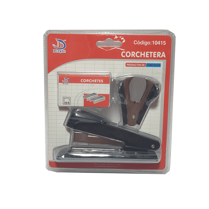 Set Corchetera + 1000 corchetes + Saca corchetes 3