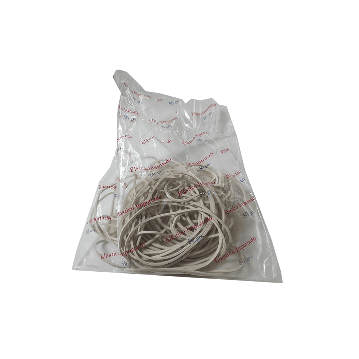 Elasticos de billetes blancos 50gramos 1