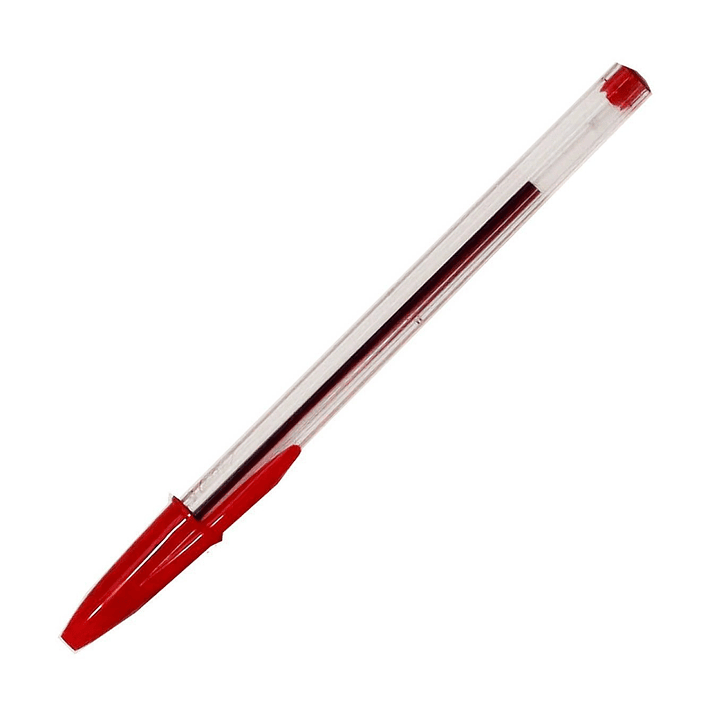 Lápiz Bic Rojo Punta Media 1