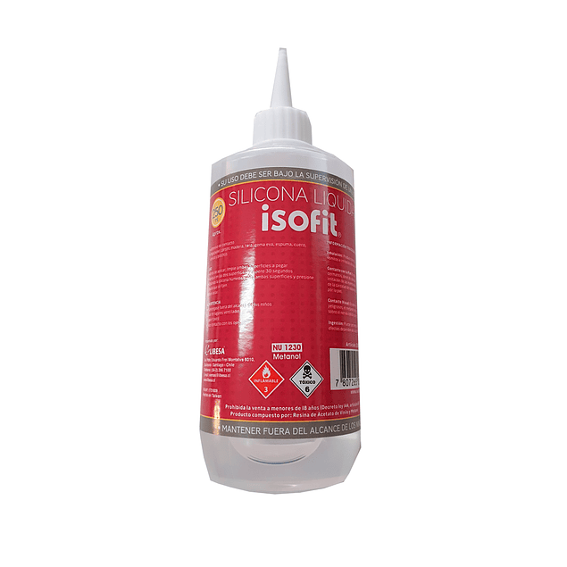 Silicona Liquida 250ml isofit