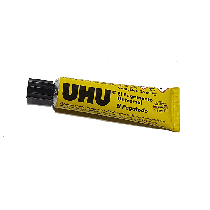 Pegamento UHU transparente 35ml 1