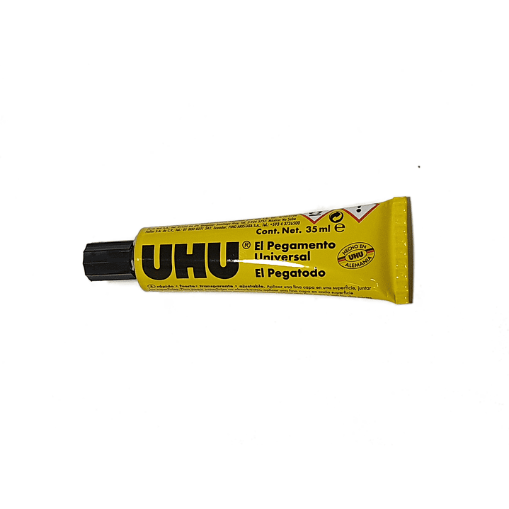 Pegamento UHU transparente 35ml 3