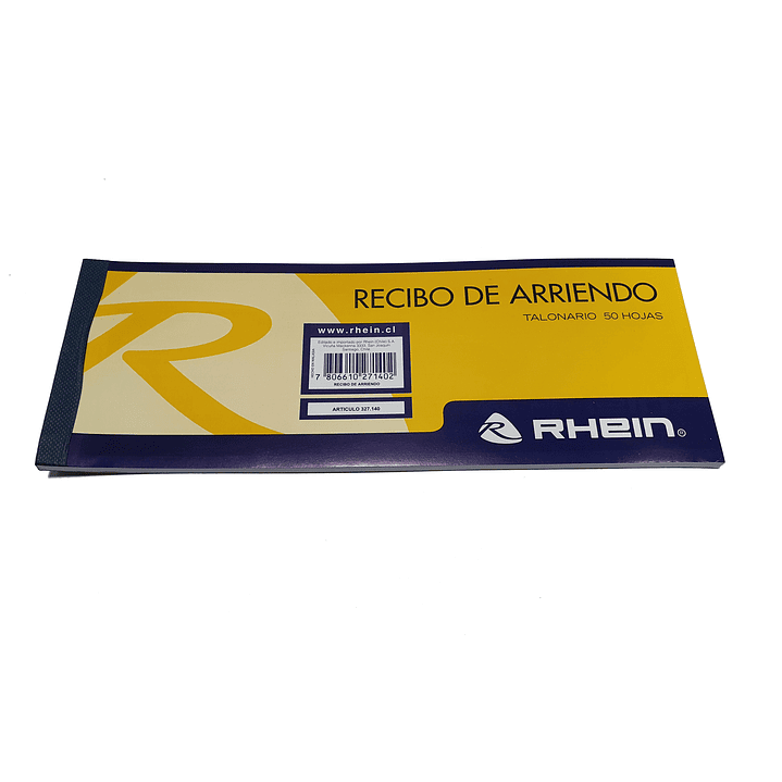 Recibo de arriendo Rhein 50hjs 1
