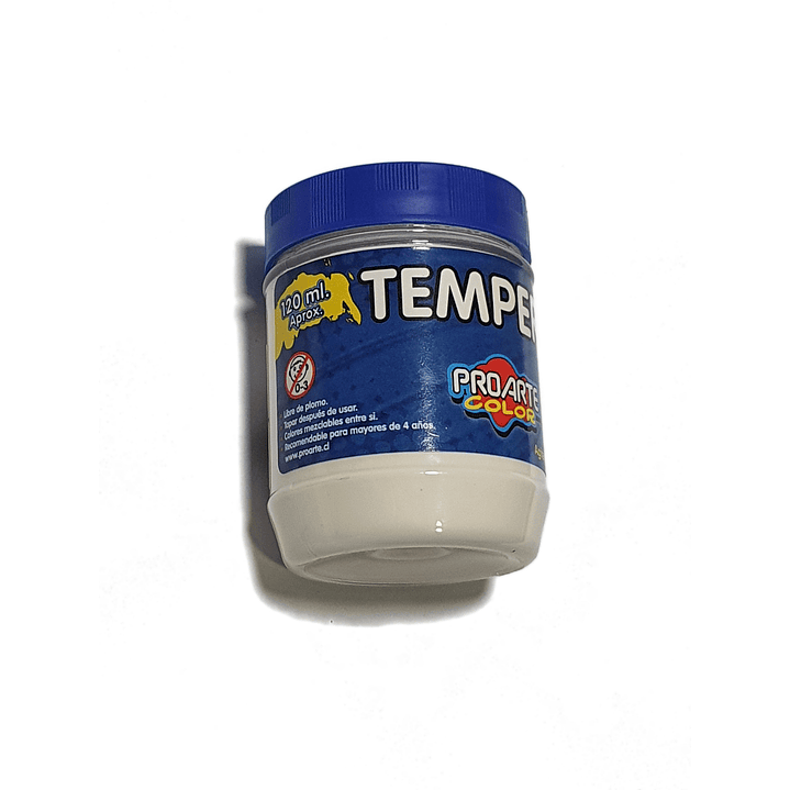 Tempera Proarte 120ml Blanca 2