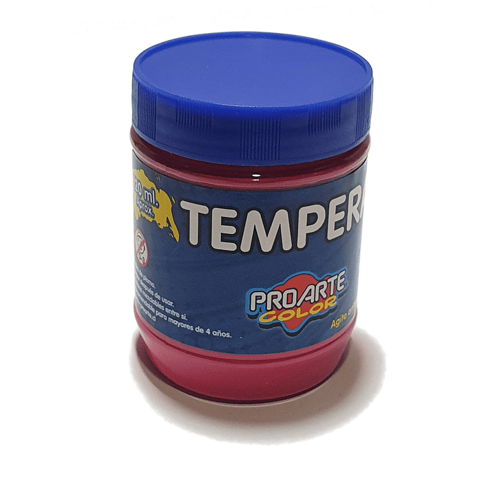 Tempera Proarte 120ml Carmin 2