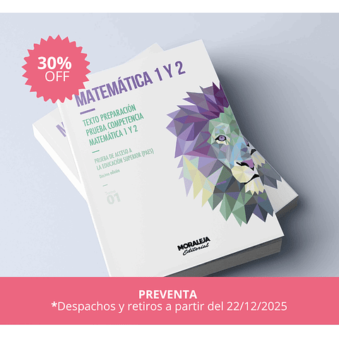 Matemática M1 y M2 PAES - 10ª edición 2026