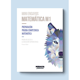 Mini Ensayos Matemática M1 | Preventa. Entrega 16 de Febrero.