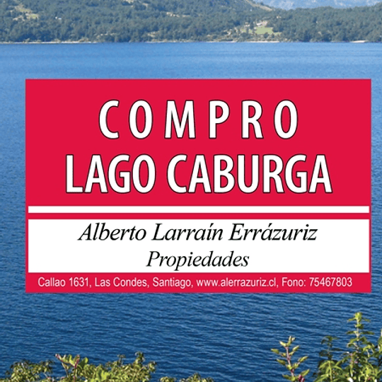 Compro Lago Caburga