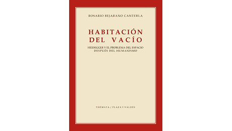 Habitación del vacío. Heidegger y el problema del espacio despues del humanismo