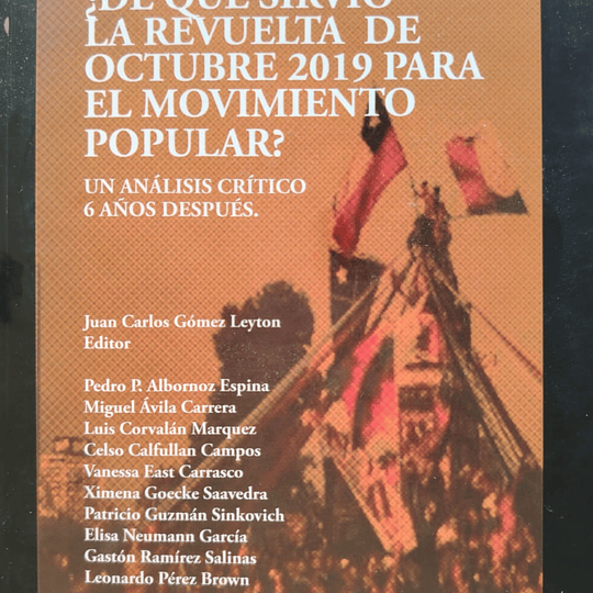 ¿Se qué sirvió la revuelta de octubre de 2019 para el movimiento popular?