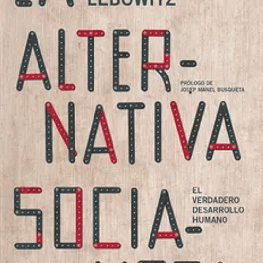 La alternativa socialista
