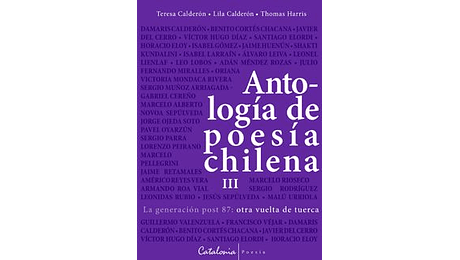 Antología de poesía chilena III