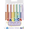 Destacador 6 Colores Pastel Carioca