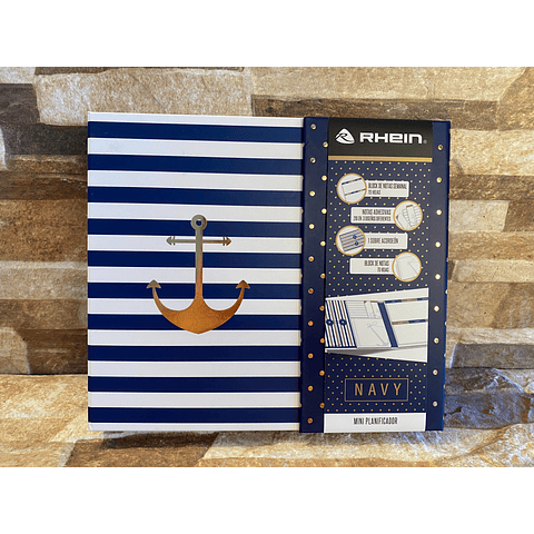 Libro Notas Adhesivas Navy