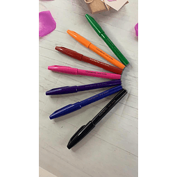 Brush Pen Pentel Sign