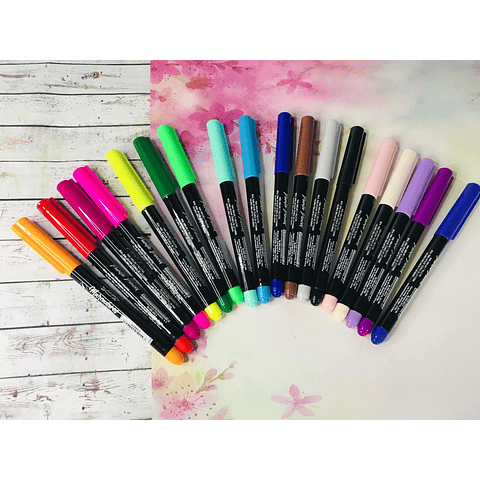 Brush Pen Lavoro 18 colores