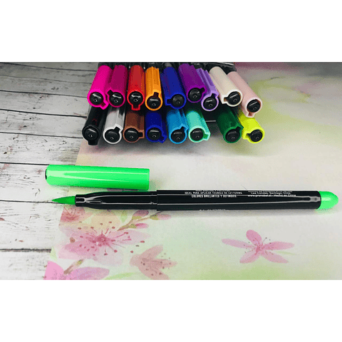 Brush Pen Lavoro 18 colores