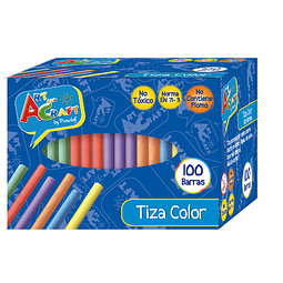 Tiza Color Art Craft 100 Unidades
