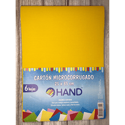 Sobre de Cartón Microcorrugado 6 Hojas Hand 