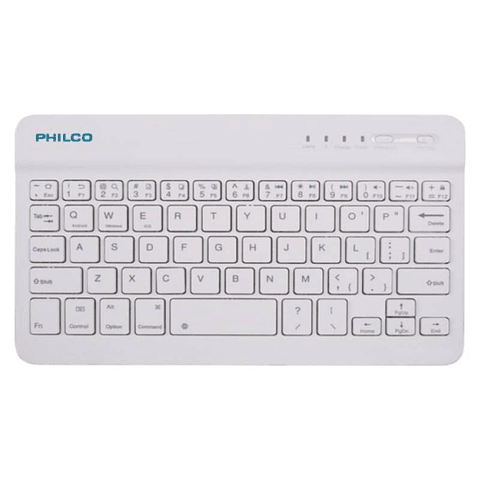 Mini Teclado Inalámbrico B-1001 Blanco Philco