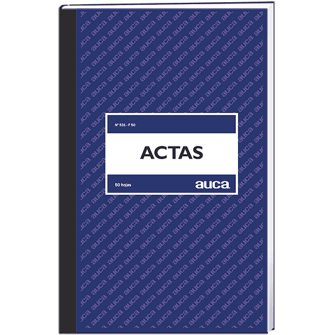 Libro de Actas Auca 