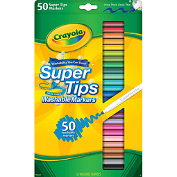 Super Tips 50 colores Crayola