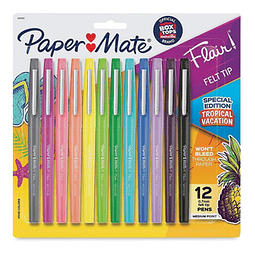 Set Flair 12 Colores PaperMate