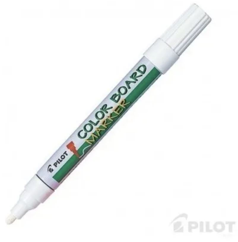 Plumón Tiza Blanco Pilot