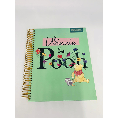 Cuaderno Medio Oficio Winnie Pooh