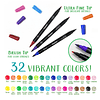 Brush Pen Dual 16 colores Crayola