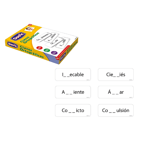 Lamina Clave Ortografica  Dactic