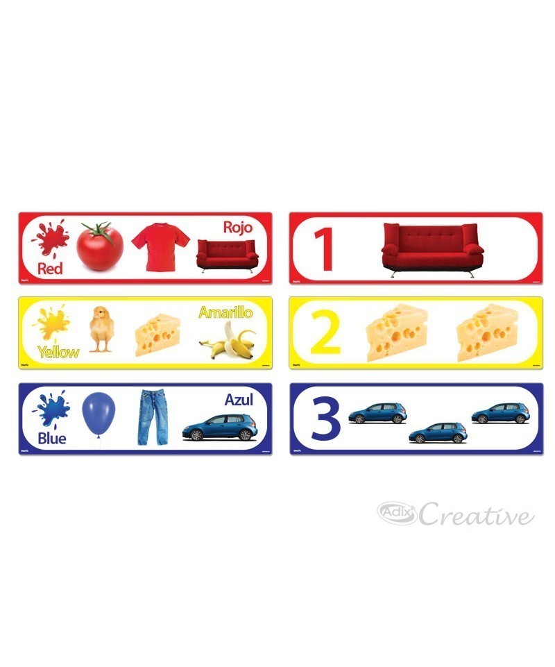 Lamina Color Numero Dactic