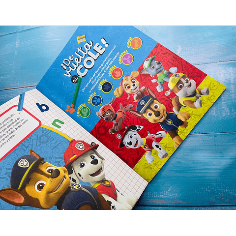 Libro de Actividades 40 Hojas Paw patrol