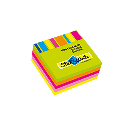 Notas Adhesivas 50x50mm 250 Hojas 5 Colores Stick&Write