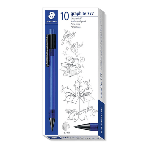 Portaminas 777 0.7mm Graphite Staedtler 