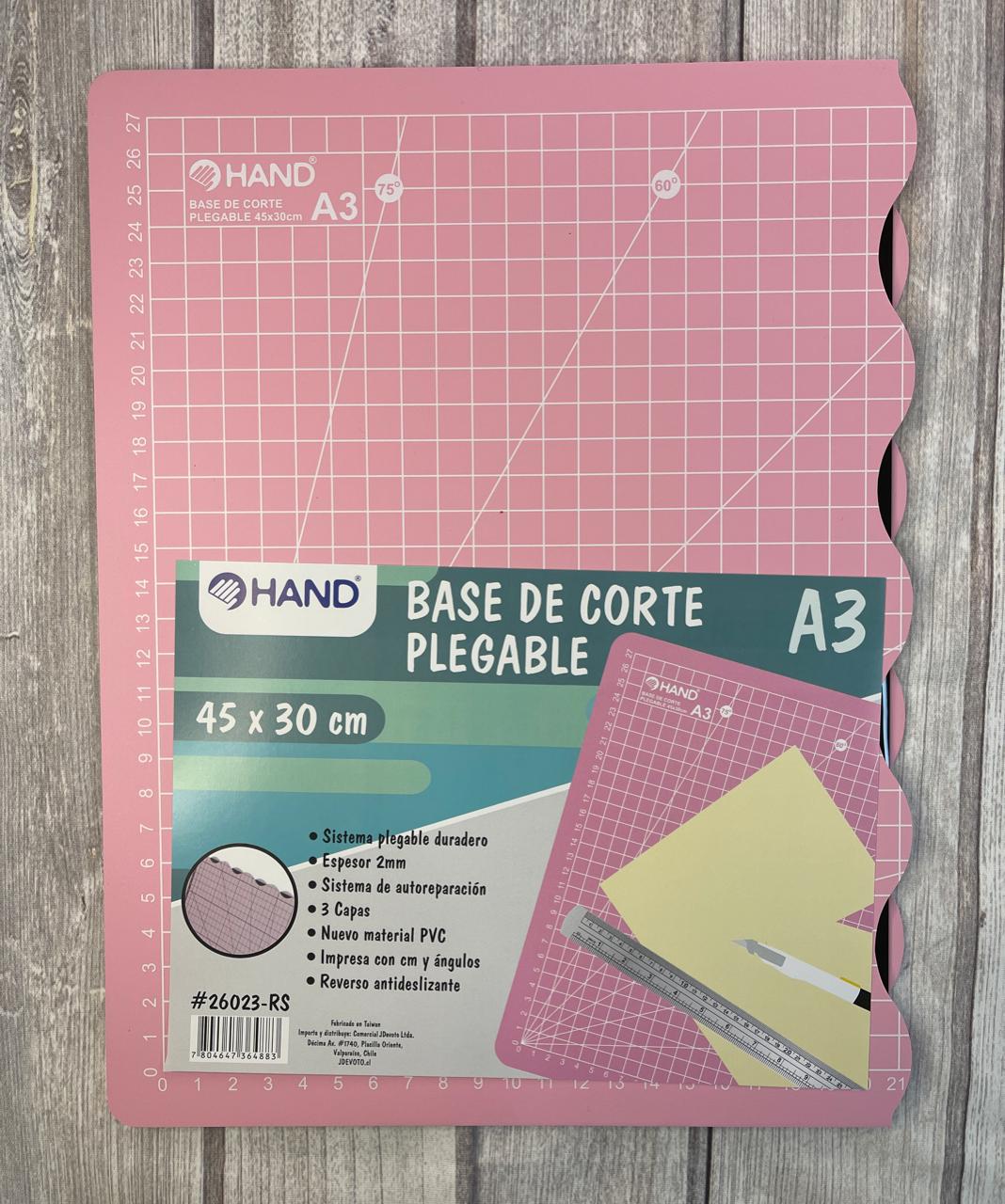 Pack Base Salva Corte A1 (60x90) + Corta Carton + Regla C.