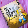 Cuaderno Universitario Simpsons 100 hjs  7 Mm Rhein