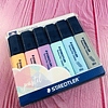 Set de Destacador Pastel Staedtler 6 Colores