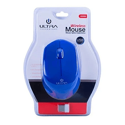 Mouse Optico inalambrico Ultra Azul