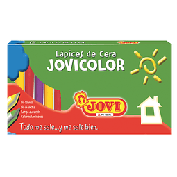 Lápices de Cera 12 colores Jovi