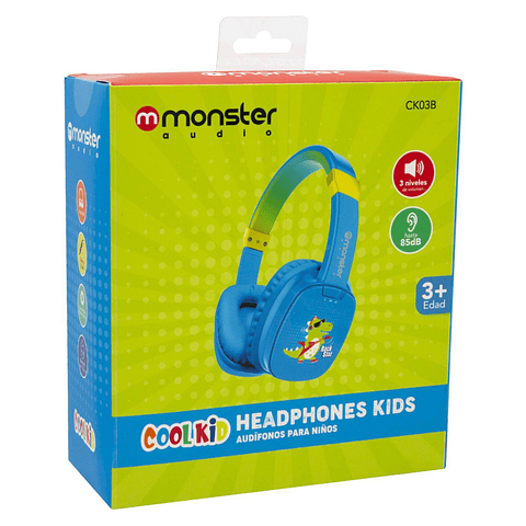 Audifono Monster Cool Kid Niño